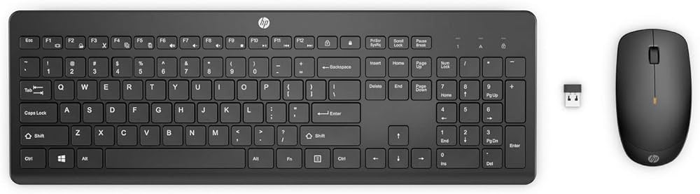 HP 235 Wireless-Maus und -Tastatur (DE) HP 235 Wireless-Maus und -Tastatur (DE)