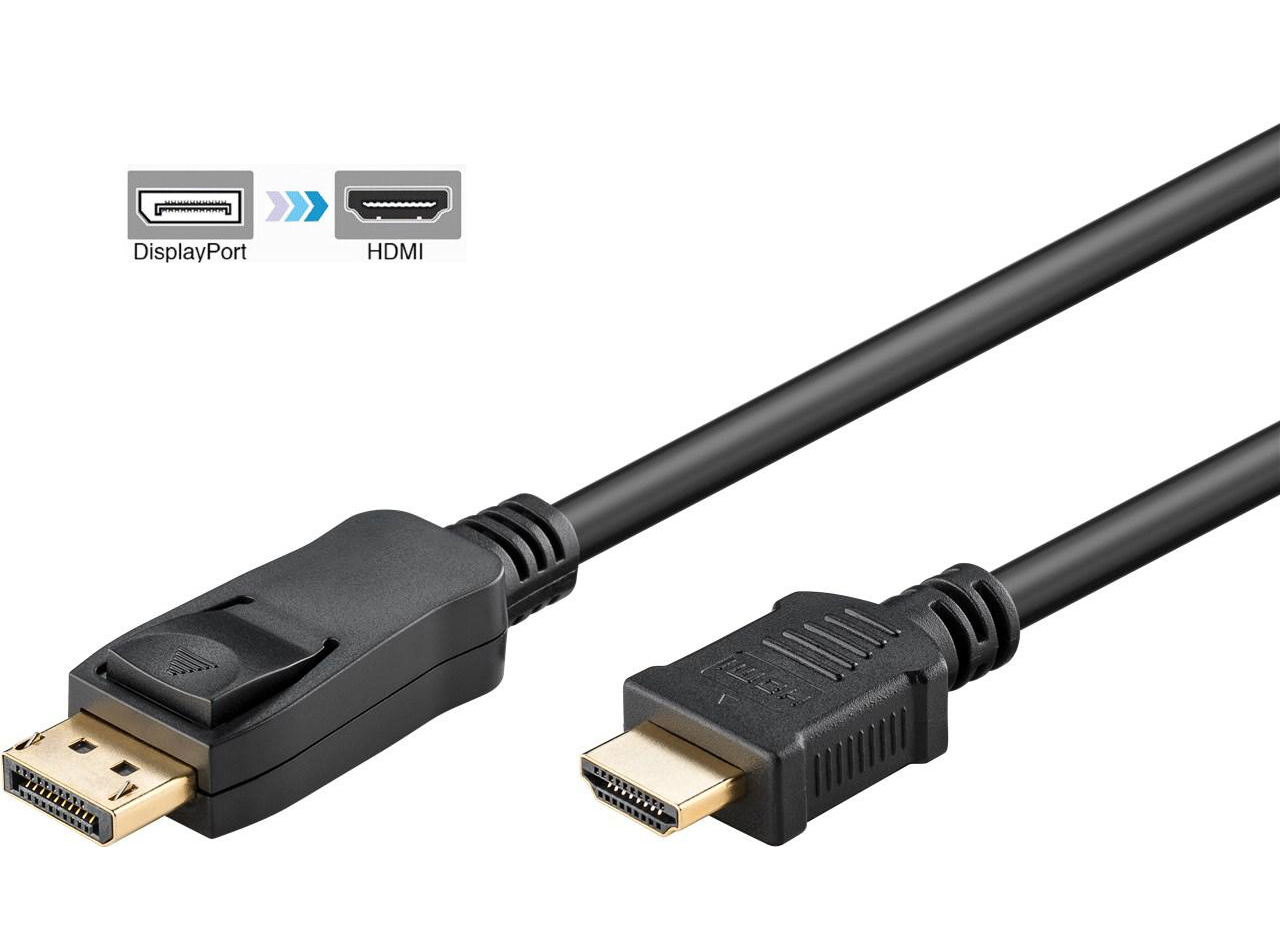 DisplayPort DP auf HDMI Adapter Kabel 1.2 HDMI 1.4 Wandler Full HD 3D 4K DisplayPort DP auf HDMI Adapter Kabel 1.2 HDMI 1.4 Wandler Full HD 3D 4K